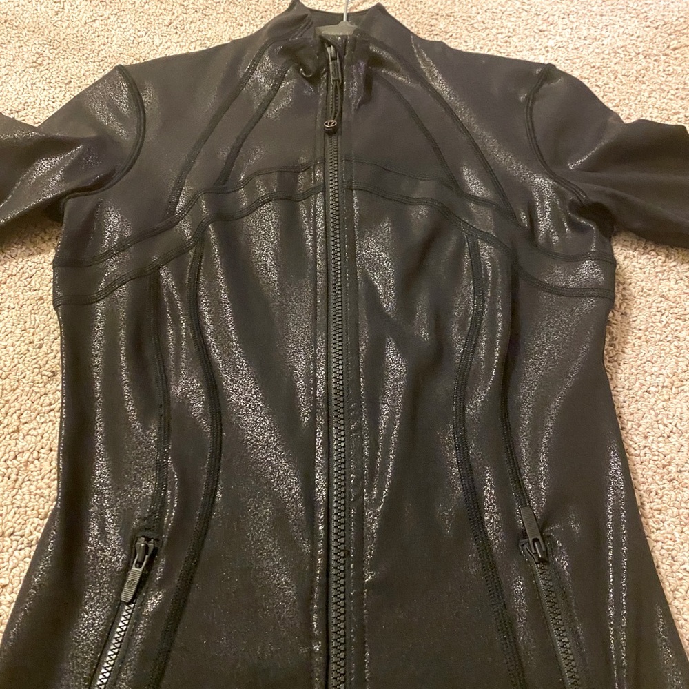 SOLD- Lululemon luminescent foil define jacket